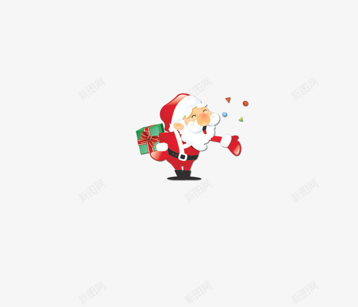 圣诞元旦圣诞老人png免抠素材_新图网 https://ixintu.com 元旦 图案 圣诞 圣诞老人素材 装饰