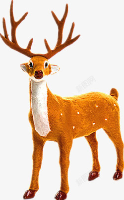 鹿装饰品圣诞鹿摆件高清图片