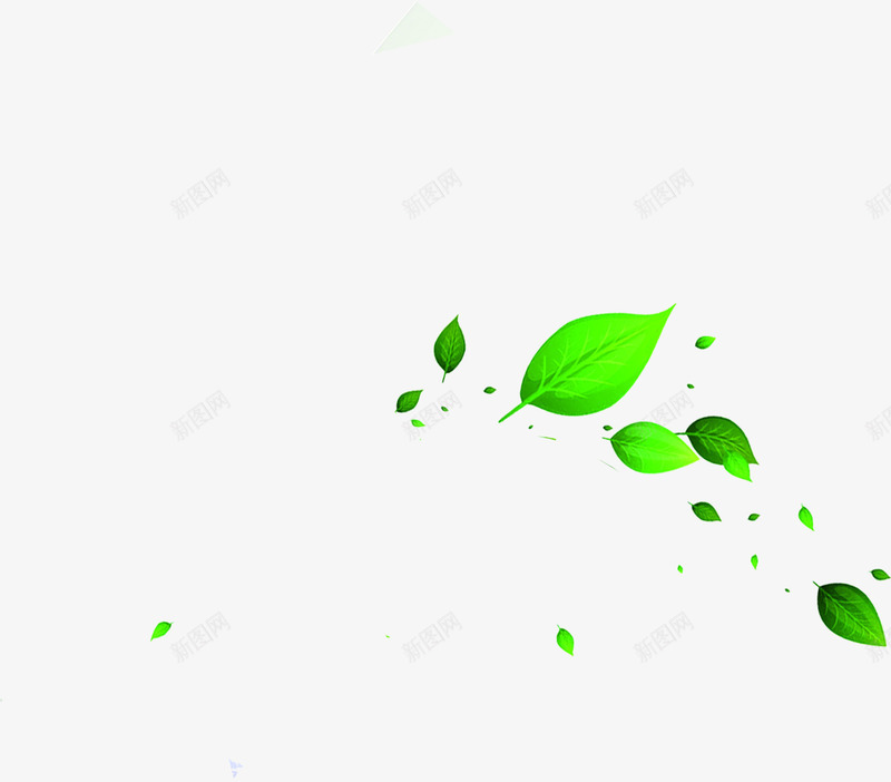 端午节绿色叶子装饰png免抠素材_新图网 https://ixintu.com 叶子 端午节 素材 绿色 装饰