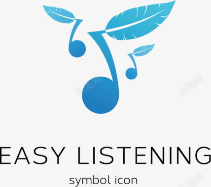创意音乐logo图标图标