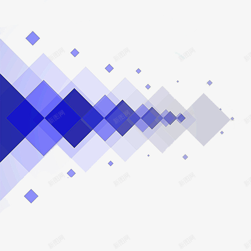 几何方块科技背景png免抠素材_新图网 https://ixintu.com 几何 方块 科技 背景 蓝色 透明