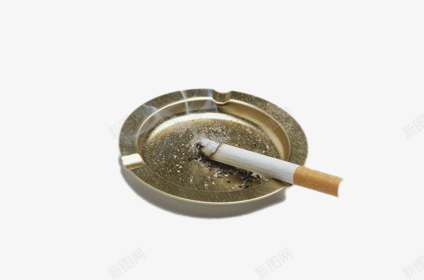 香烟和烟灰缸png免抠素材_新图网 https://ixintu.com 烟灰缸 银色 香烟