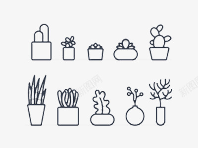 植物icon图标图标
