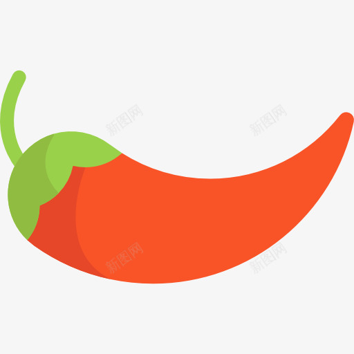 Chilipepper图标png_新图网 https://ixintu.com 有机 素食 素食主义者 辣 辣椒 食品 食品和餐厅