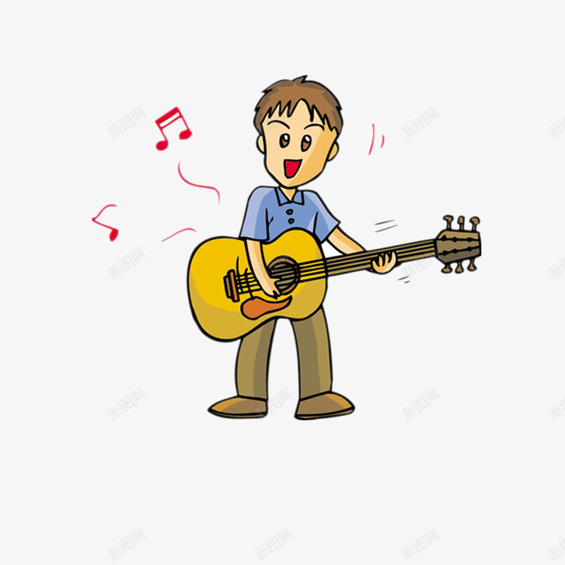 小人因为吉他手绘png免抠素材_新图网 https://ixintu.com PNG 儿童 吉他 因为 小人 手绘 新图网 素材