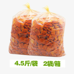 大袋装香辣麻辣辣味小米锅巴素材