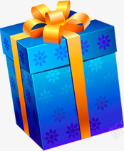 蓝色礼物圣诞元旦促销海报png免抠素材_新图网 https://ixintu.com 促销 元旦 圣诞 海报 礼物 蓝色