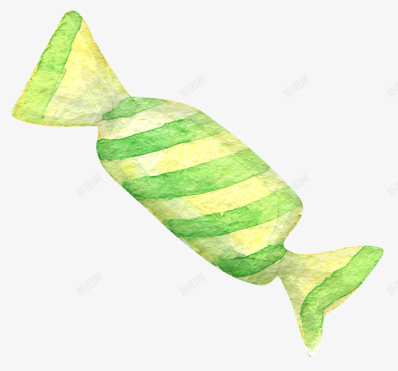 绿色线条包装的糖果png设计背景_新图网 https://ixintu.com 卡通手绘 彩色糖果 糖果 绿色糖果 装饰图 食物
