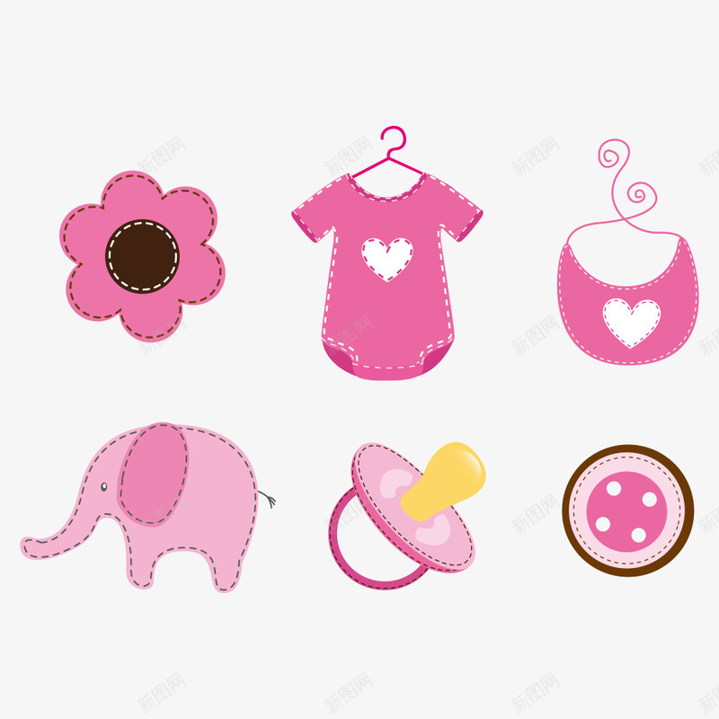 婴幼儿用品png免抠素材_新图网 https://ixintu.com 婴儿服饰 婴儿玩具 婴儿用品 生活用品