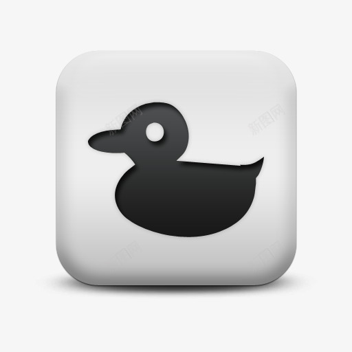 不光滑的白色的广场图标动物动物png_新图网 https://ixintu.com animal animals duck icon matte square white 不光滑的 动物 图标 广场 白色的 鸭