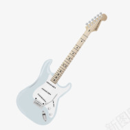 白色吉他图标png_新图网 https://ixintu.com 吉他 白色 素材