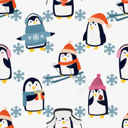 帽子企鹅企鹅壁纸高清图片