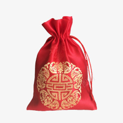 喜糖礼袋包装红色中国风喜糖包装高清图片