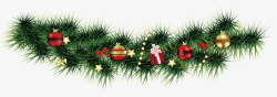 手绘圣诞球圣诞节圣诞树小球高清图片