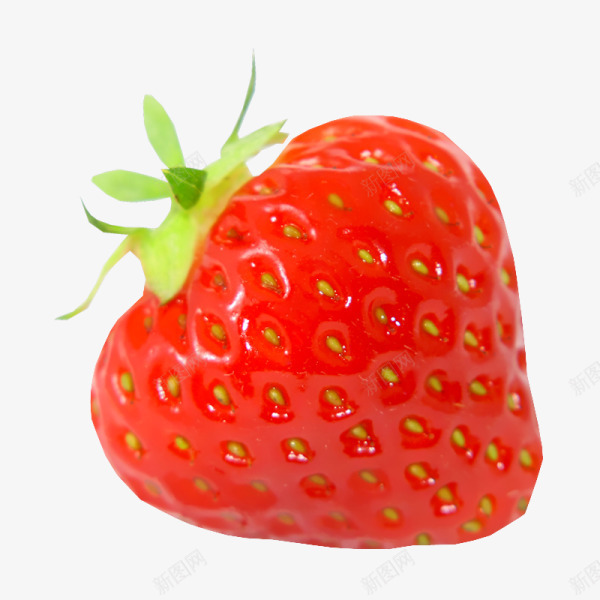 新鲜红色草莓png免抠素材_新图网 https://ixintu.com 新鲜 红色 草莓