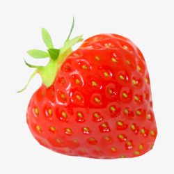 红色新鲜草莓水果素材