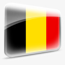 比利时欧盟旗帜图标doof图标