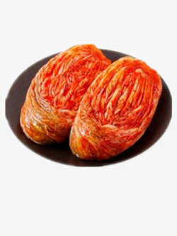 韩国泡菜纯手工腌制辣白菜高清图片