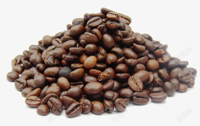 一堆咖啡豆png免抠素材_新图网 https://ixintu.com 咖啡 咖啡原料 咖啡豆 西餐美食 餐饮美食