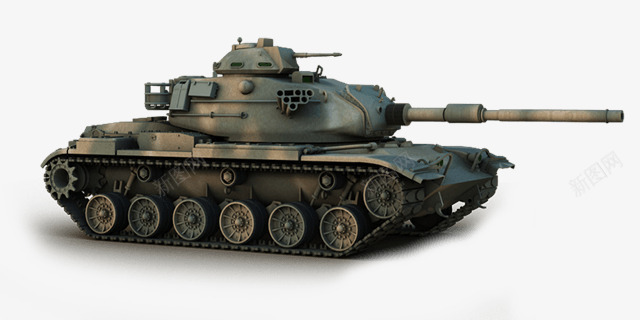 一辆坦克元素png免抠素材_新图网 https://ixintu.com 坦克 战争 科技 车辆
