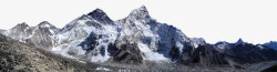 珠穆朗玛峰高大的雪山高清图片
