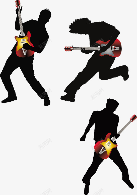 弹吉他的歌手png免抠素材_新图网 https://ixintu.com 吉他 歌手 装饰图案 音乐节