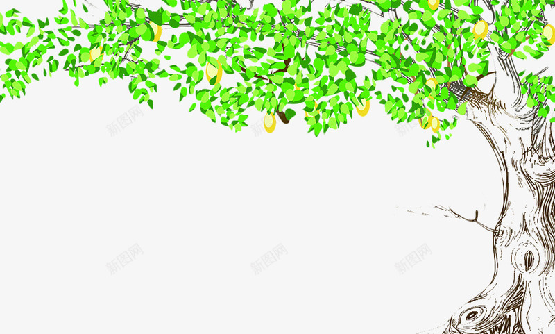手绘梦想树png免抠素材_新图网 https://ixintu.com 卡通 手绘 树 树叶 梦想 梦想树 植物 浪漫