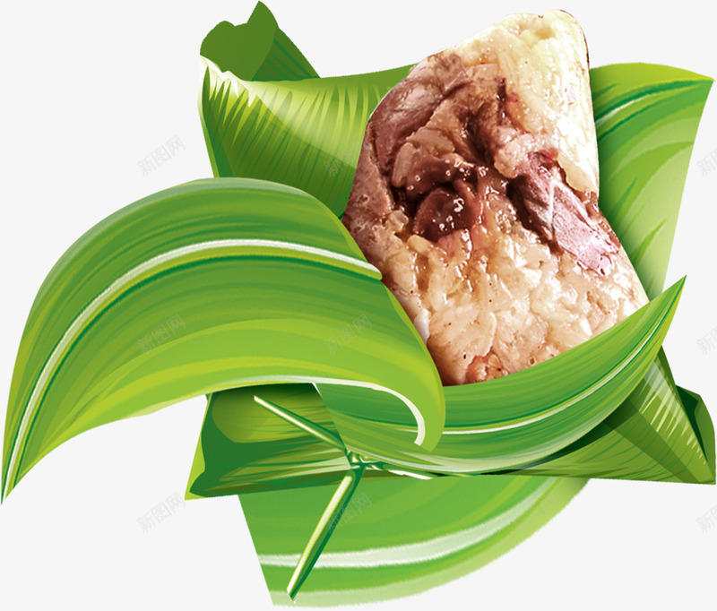 香浓肉粽食物端午png免抠素材_新图网 https://ixintu.com 端午 食物