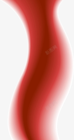 红色曲线纹理素材