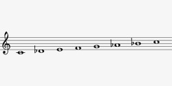 简单的音符简单五线谱高清图片