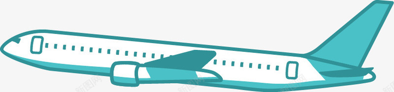 飞机icon图标png_新图网 https://ixintu.com icon 淡蓝色 飞机
