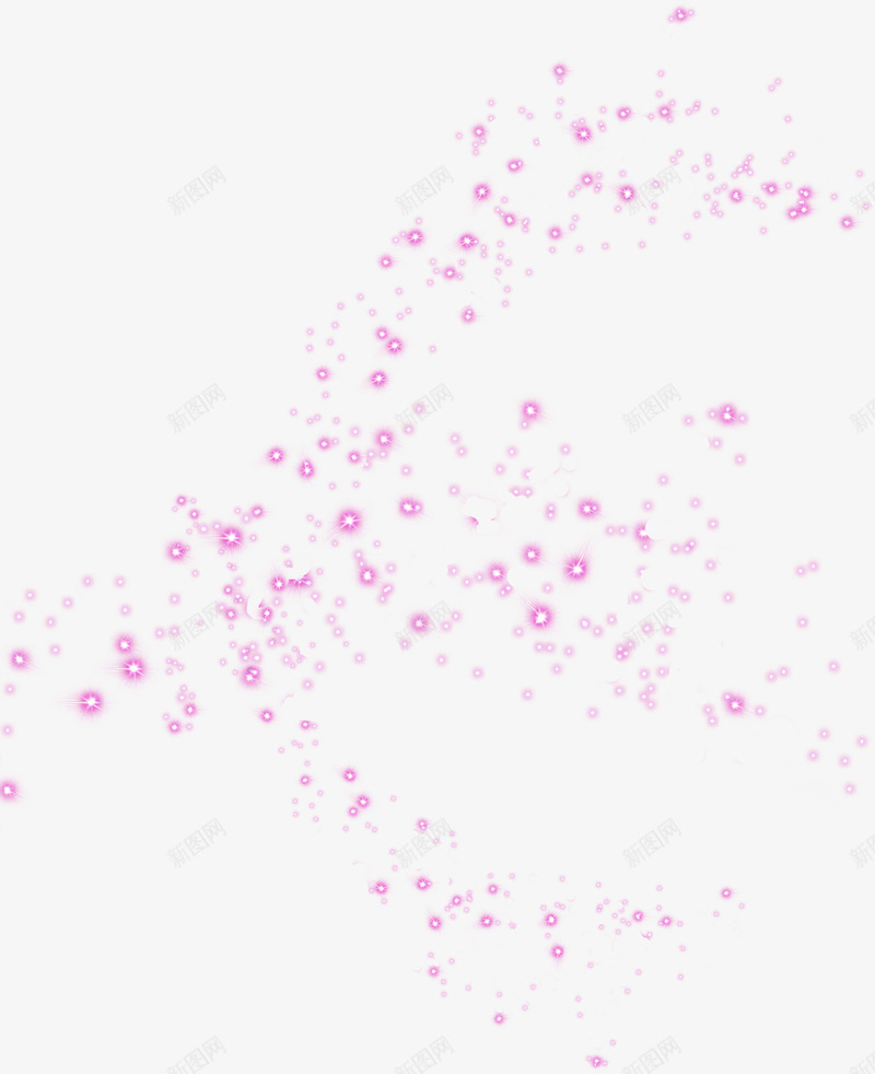 梦幻紫色圣诞节光效png免抠素材_新图网 https://ixintu.com 圣诞节 梦幻 紫色