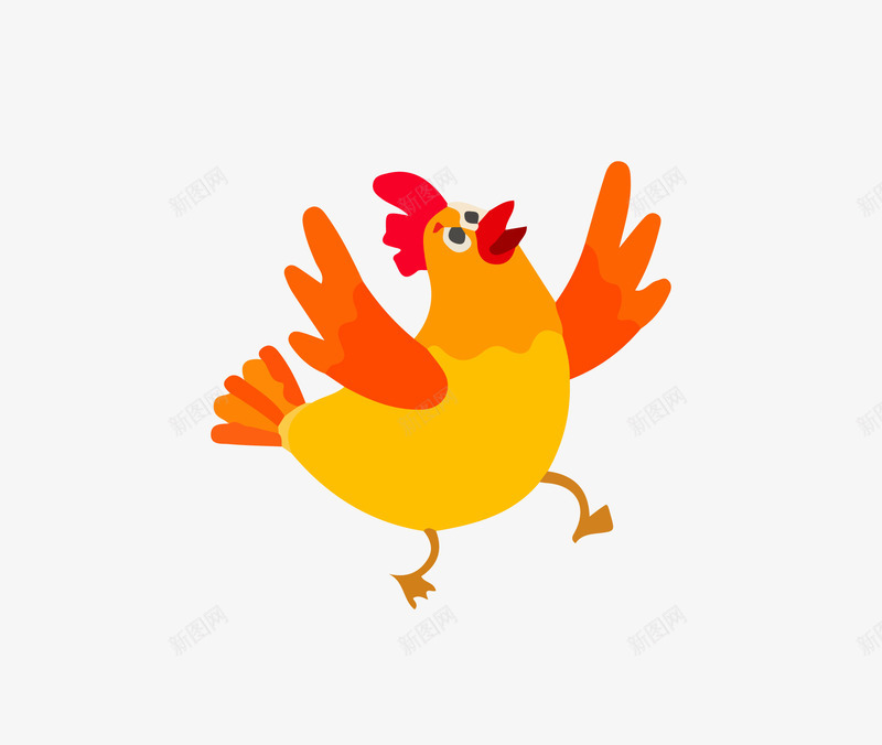 小鸡矢量图图标ai_新图网 https://ixintu.com icon 图标 美食 食物 鸡 鸡尖 鸡翅 鸡肉 矢量图