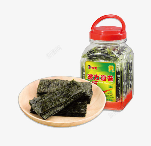 波力海苔png免抠素材_新图网 https://ixintu.com 产品实物 海苔 零食