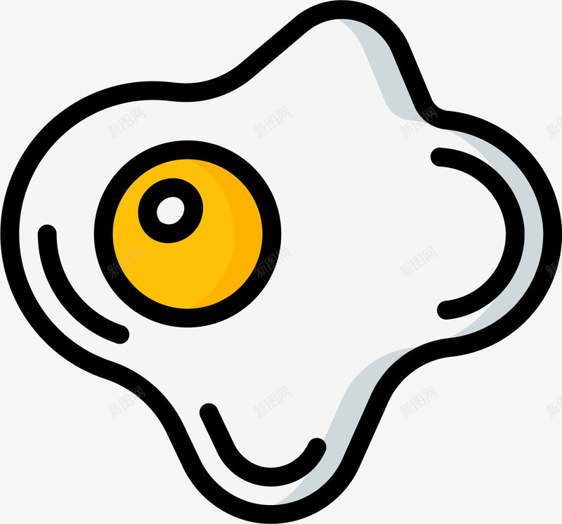 煎蛋图标iconpng_新图网 https://ixintu.com 图标icon 土鸡蛋 新鲜 煎蛋 荷包蛋 营养早餐 鸡蛋 鸡蛋logo