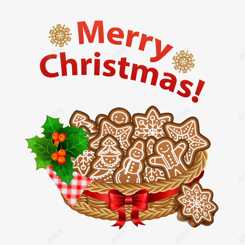 圣诞节姜饼png免抠素材_新图网 https://ixintu.com 圣诞节姜饼 圣诞食物 饼干
