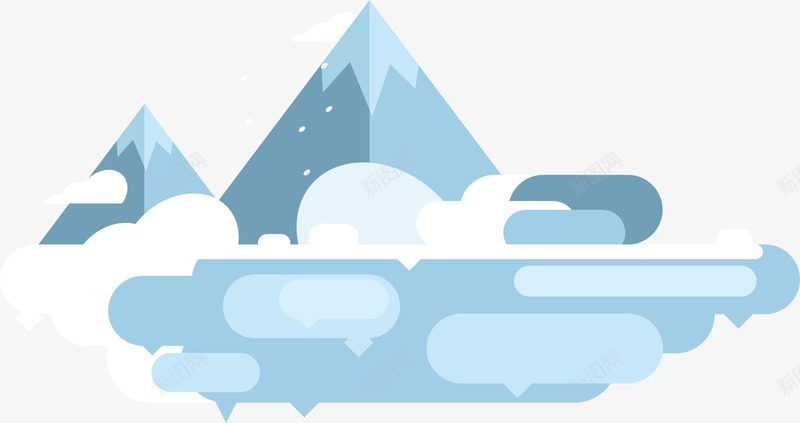 耸立的冰山png免抠素材_新图网 https://ixintu.com 冰山 冰河世纪 南极 南极冰山 南极雪景 模型 耸立 雪花