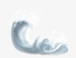 海浪剪影手绘海浪水花图标创意水花高清图片