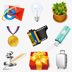 生活用品小图标手绘生活用品类小图标高清图片