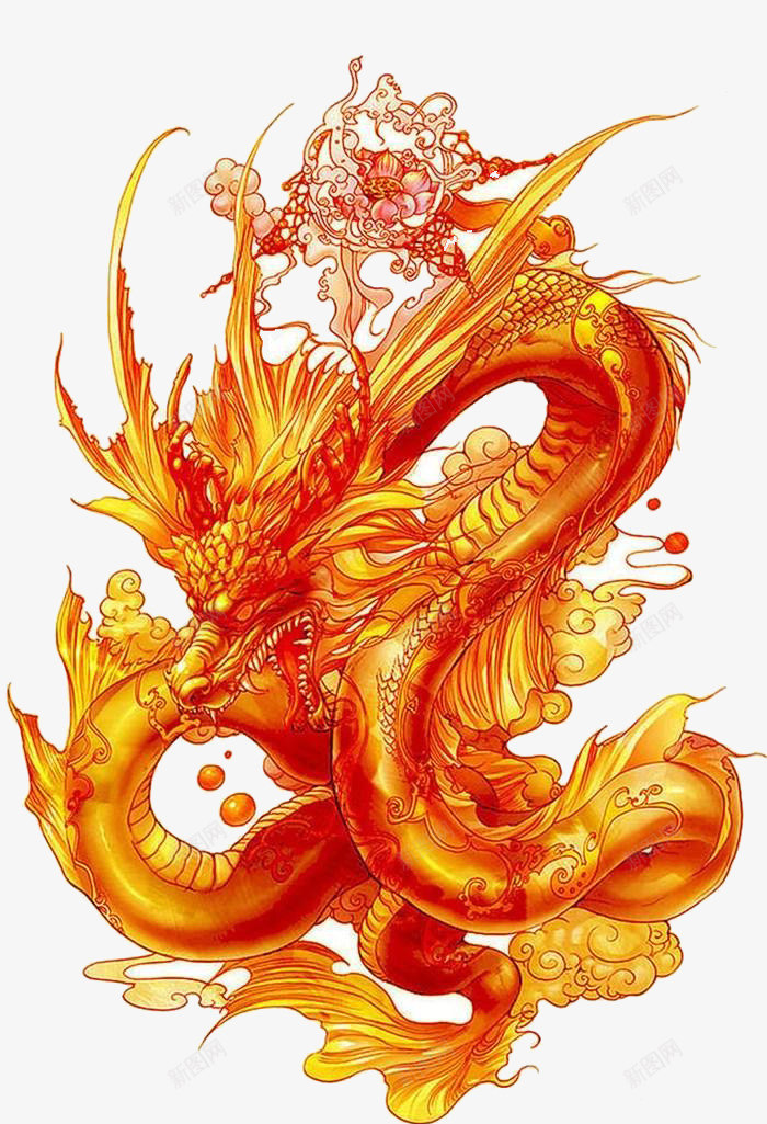 龙的传说png免抠素材_新图网 https://ixintu.com 中国风 龙创意设计 龙图腾 龙形图腾 龙抬头