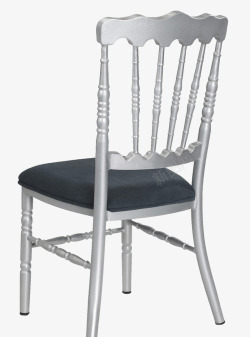 银色竹节椅素材