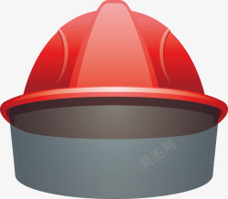 消防帽子矢量图素材