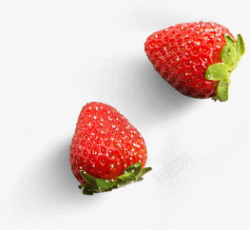 红色草莓新鲜草莓素材