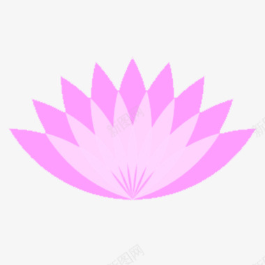 粉色花瓣logo图标图标