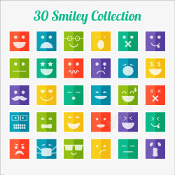 蟹黄堡尴尬表情包30款方形表情图标高清图片