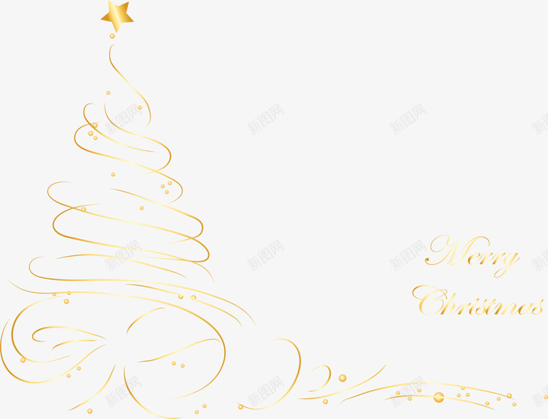 圣诞节金色圣诞树png免抠素材_新图网 https://ixintu.com christmas merry 创意圣诞树 圣诞节 金色光晕 金色圣诞树