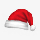 圣诞节日元素红帽子素材