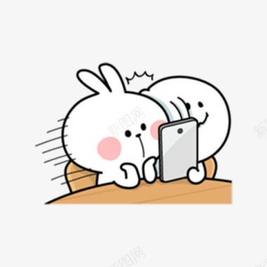 迷你兔子图标图标