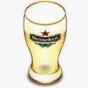 喜力啤酒玻璃Beericon图标图标