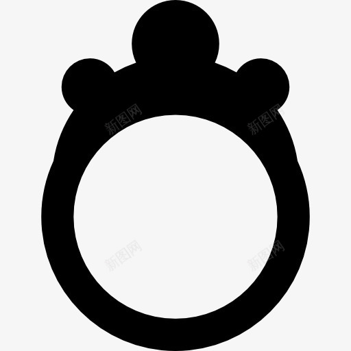 结婚戒指图标png_新图网 https://ixintu.com 新娘订婚 时尚 珍珠 珠宝 豪华